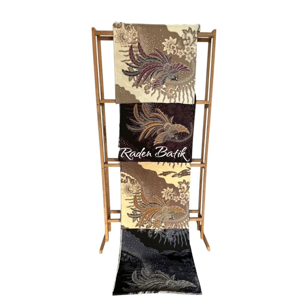 Raden Batik - Kain Batik Meteran Semi Sutra Rayon Premium Kemeja Pria Wanita Cenderawasih