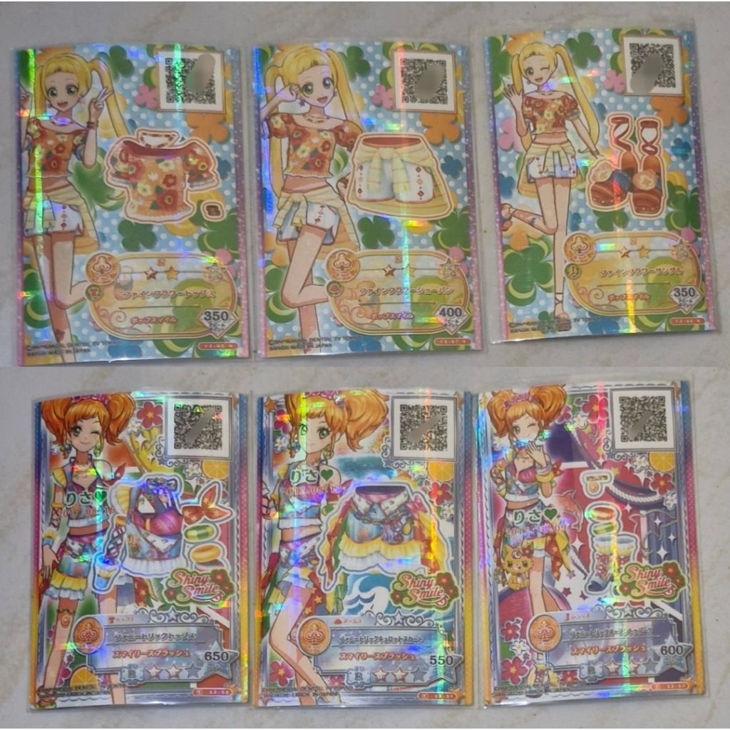 Aikatsu Stars Rare Print Coords