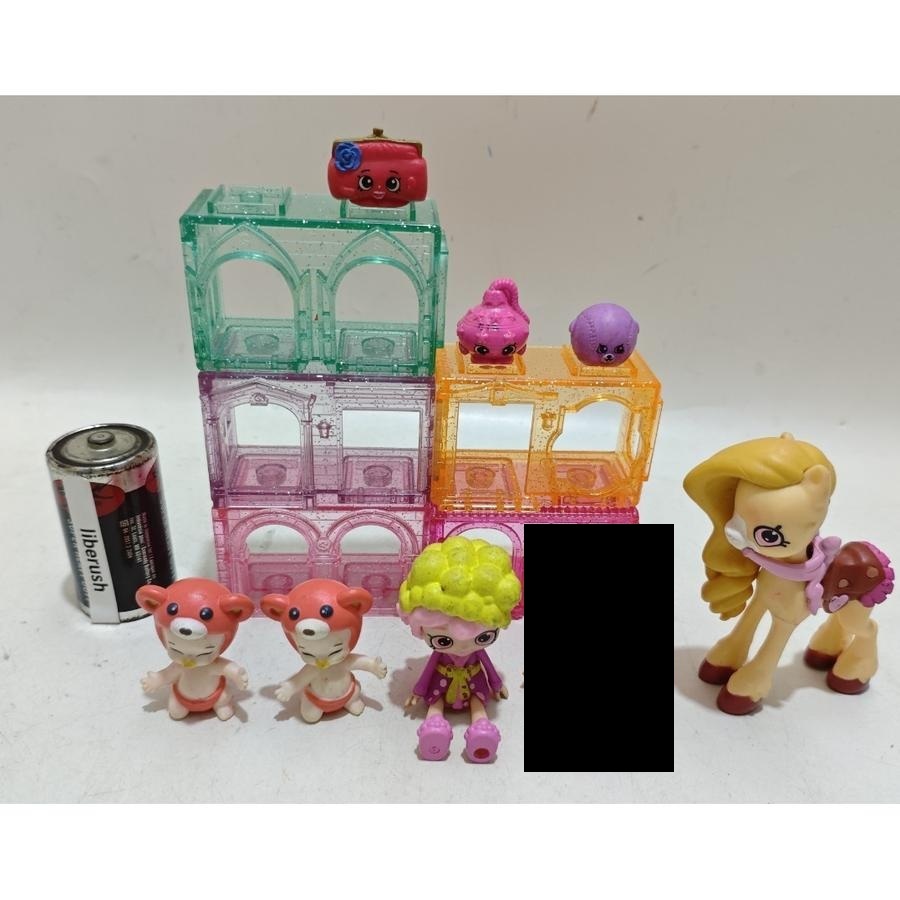 Set shopkins ponies pony fakie spaceman , happy places kiki creme bubbleisha twozies world vacation 