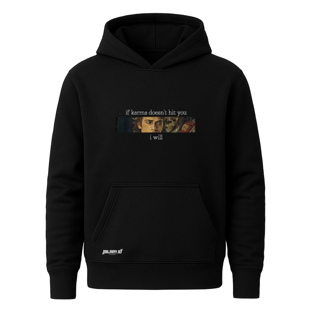 Sweater Hoodie Gramasi 300 - Karma | Hoodie Pria