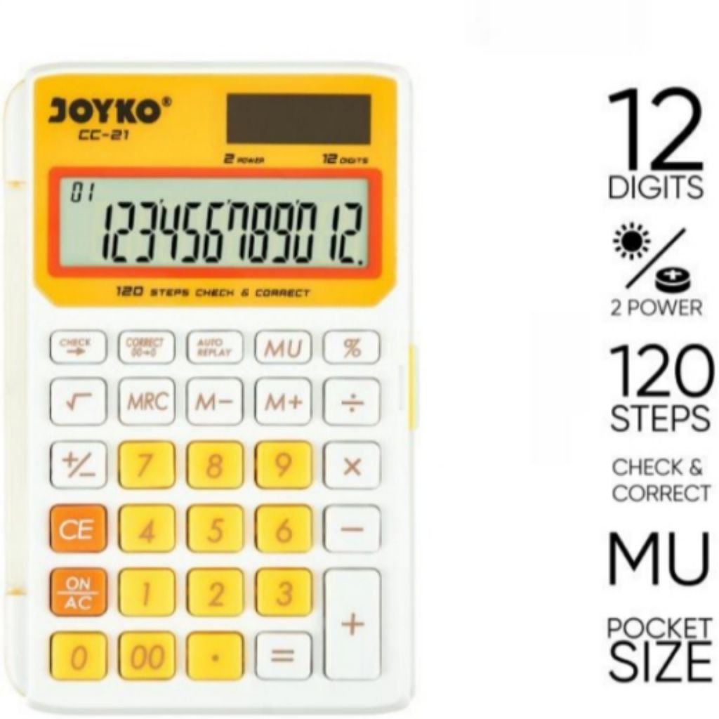 

Yellow Colour 12 Digits Check Calculator Warna Kuning Kalkulator Dua Belas Digit Correct