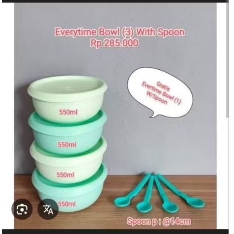 Vivid bowl tupperware