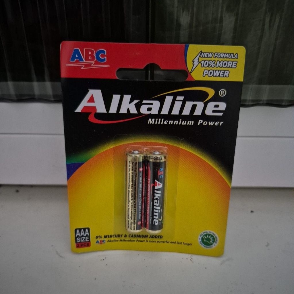 Batu batere alkaline A3 isi 2