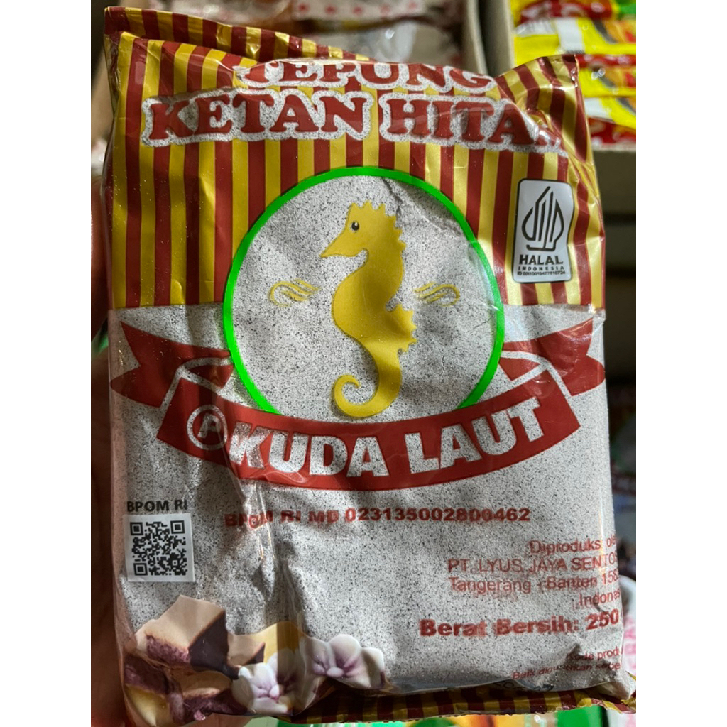 

Tepung Ketan Hitam Kuda Laut 250g