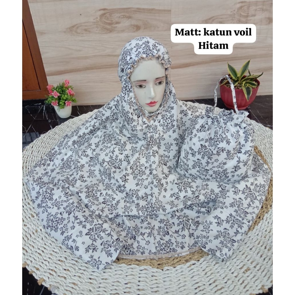 MUKENA TERUSAN DEWASA REMAJA CANTIK MOTIF KEKINIAN