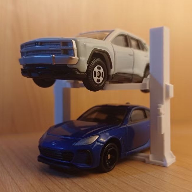 XPR-9DC Diecast Miniatur Carlift 2 Post Tomica Hotwheels