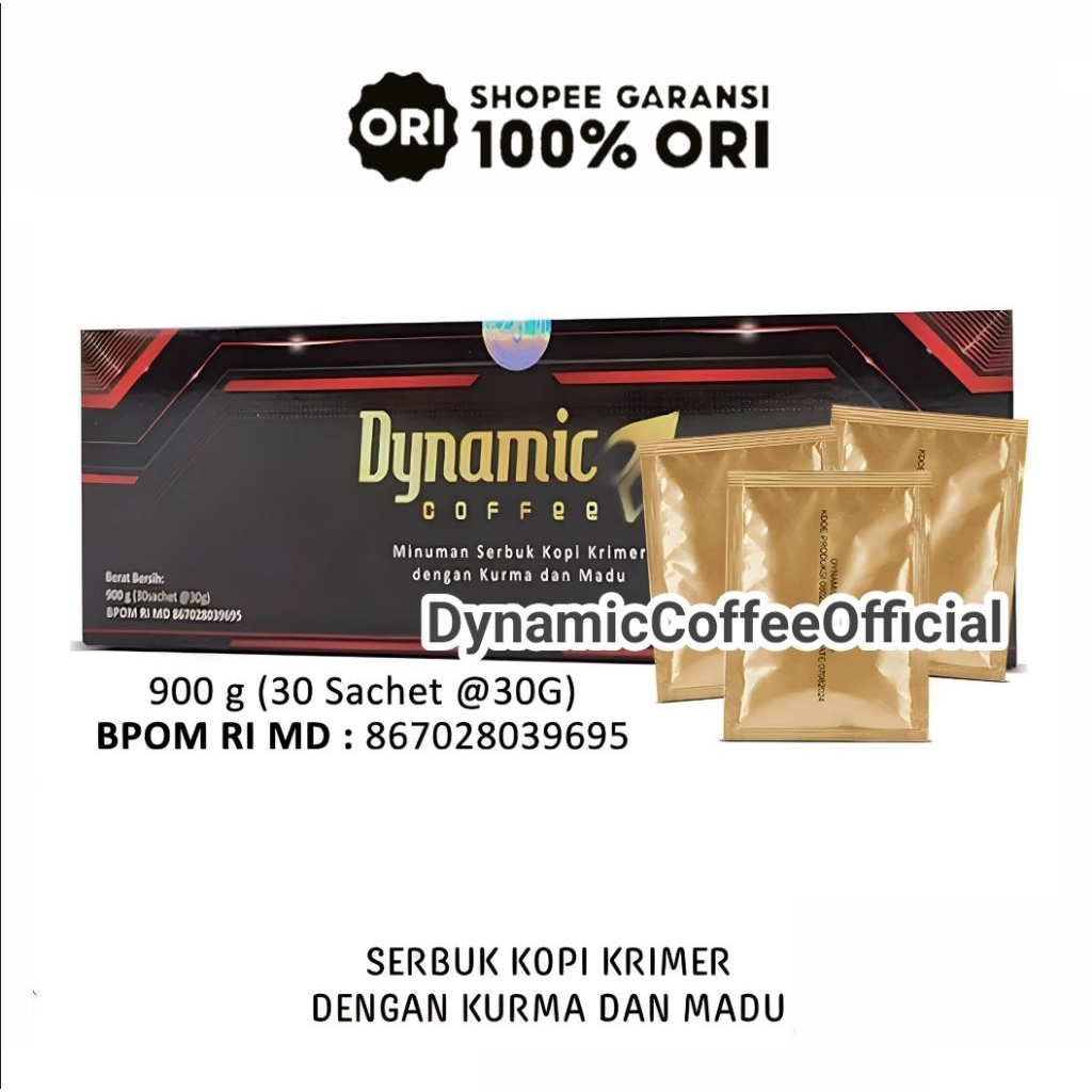 

Kopi Dynamic Original 30 sachet Kopi Dinamik