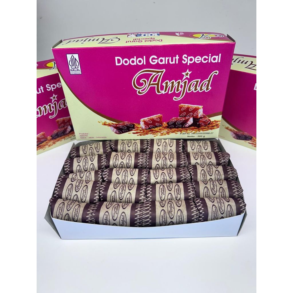 

Dodol Garut Kacang coklat 500 gram (oleh-oleh khas garut)