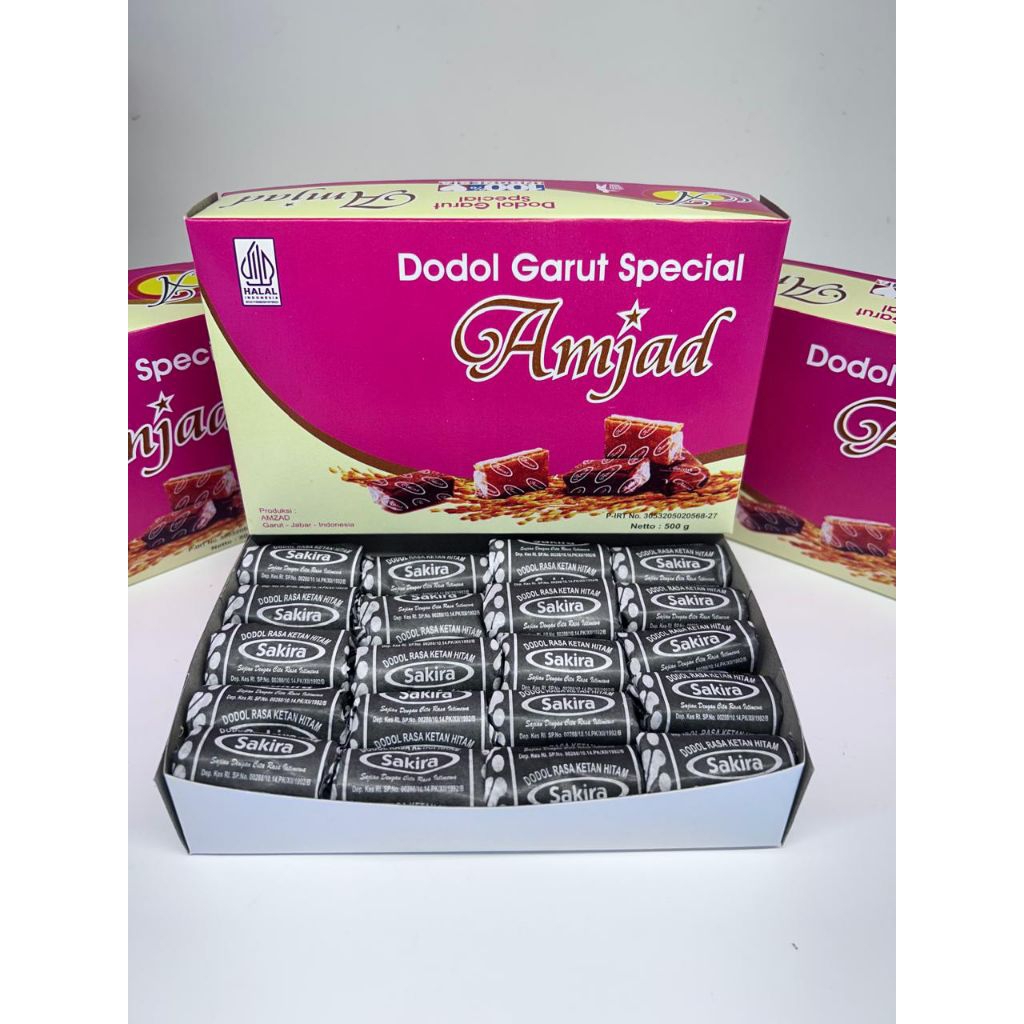 

Dodol Garut Ketan hitam 500gr (oleh-oleh khas garut)