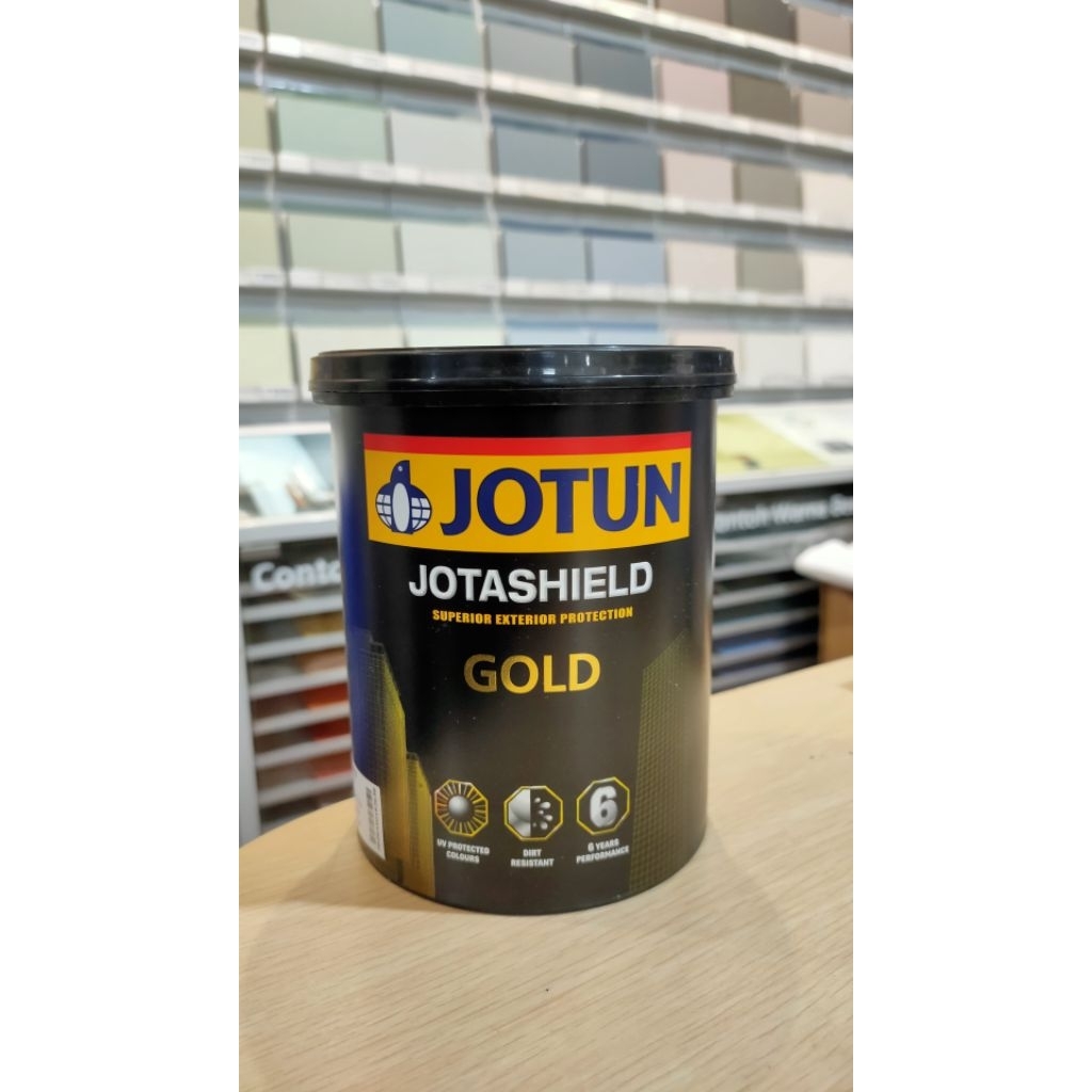 Jotun Jotashield Gold Cat Exterior Warna Emas