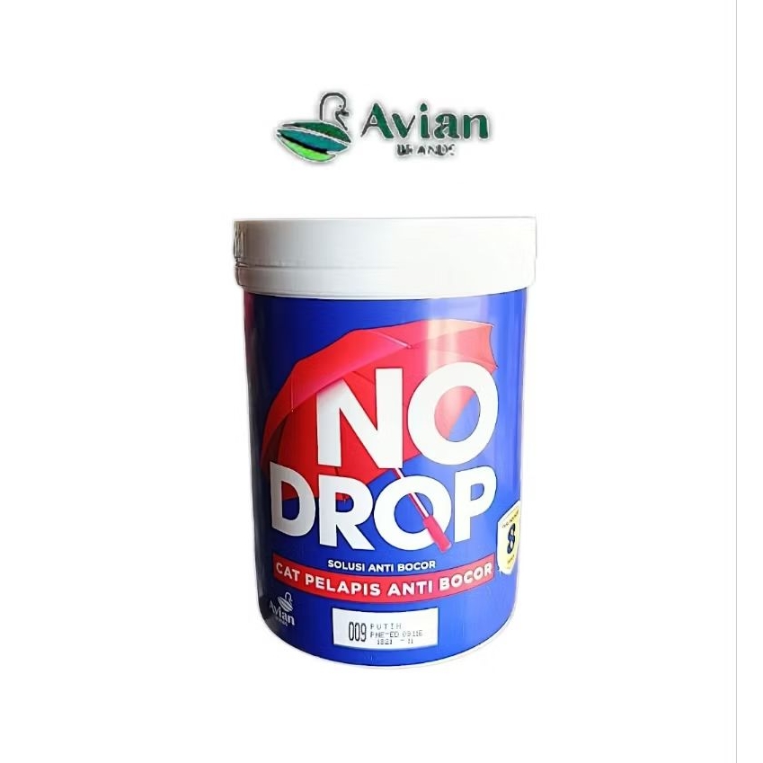 No Drop 1 Kg Cat Tembok Pelapis Anti Bocor Cat Tembok Termurah