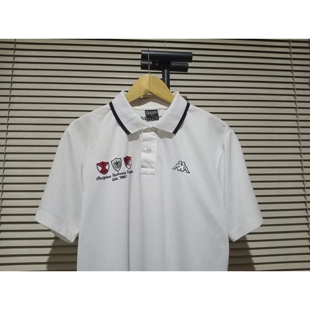 KAPPA POLO SHIRT DRY-FIT WHITE