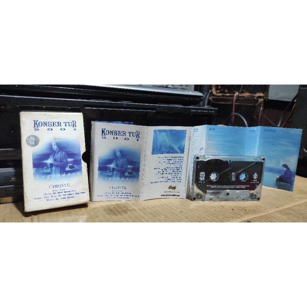 kaset pita Konser tur 2001 Chrisye
