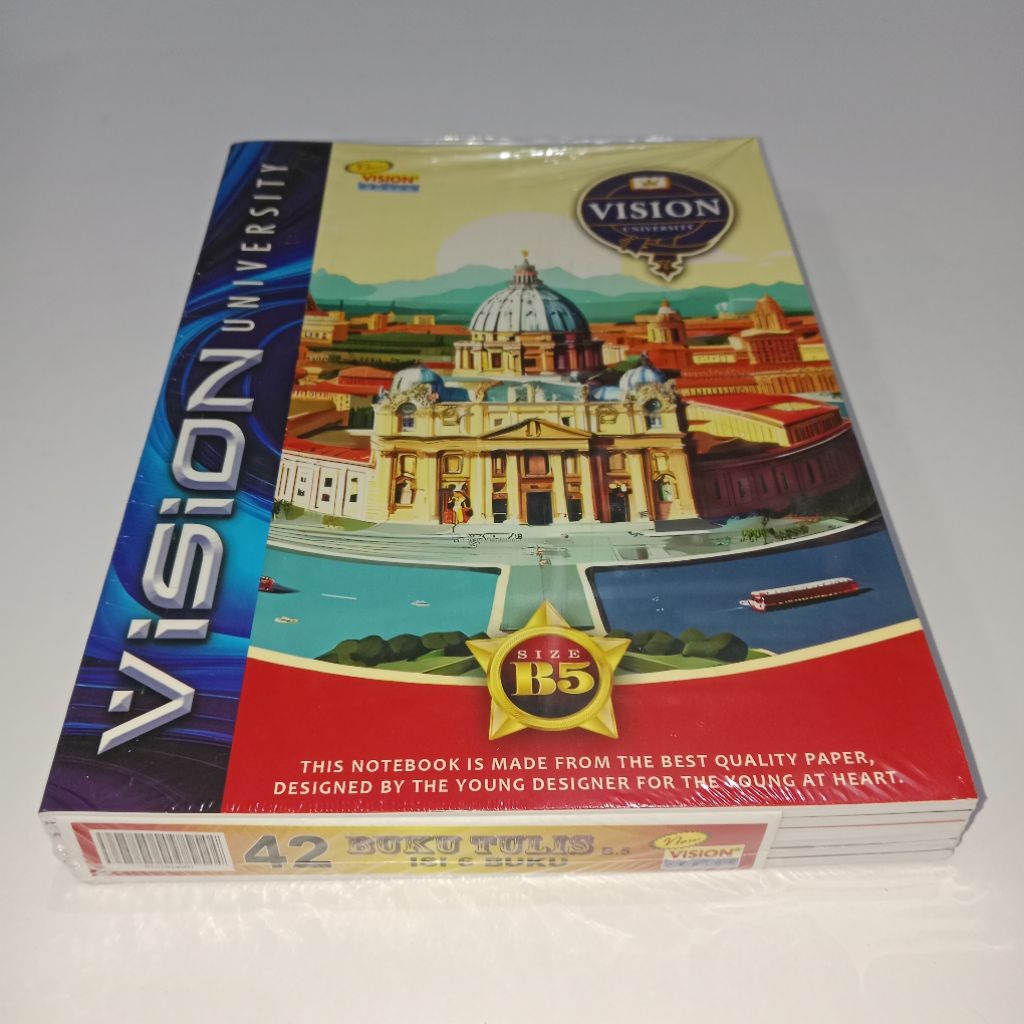 

Buku Tulis Bigboss VISION 42L ( 1 Pak - isi 6 pcs )