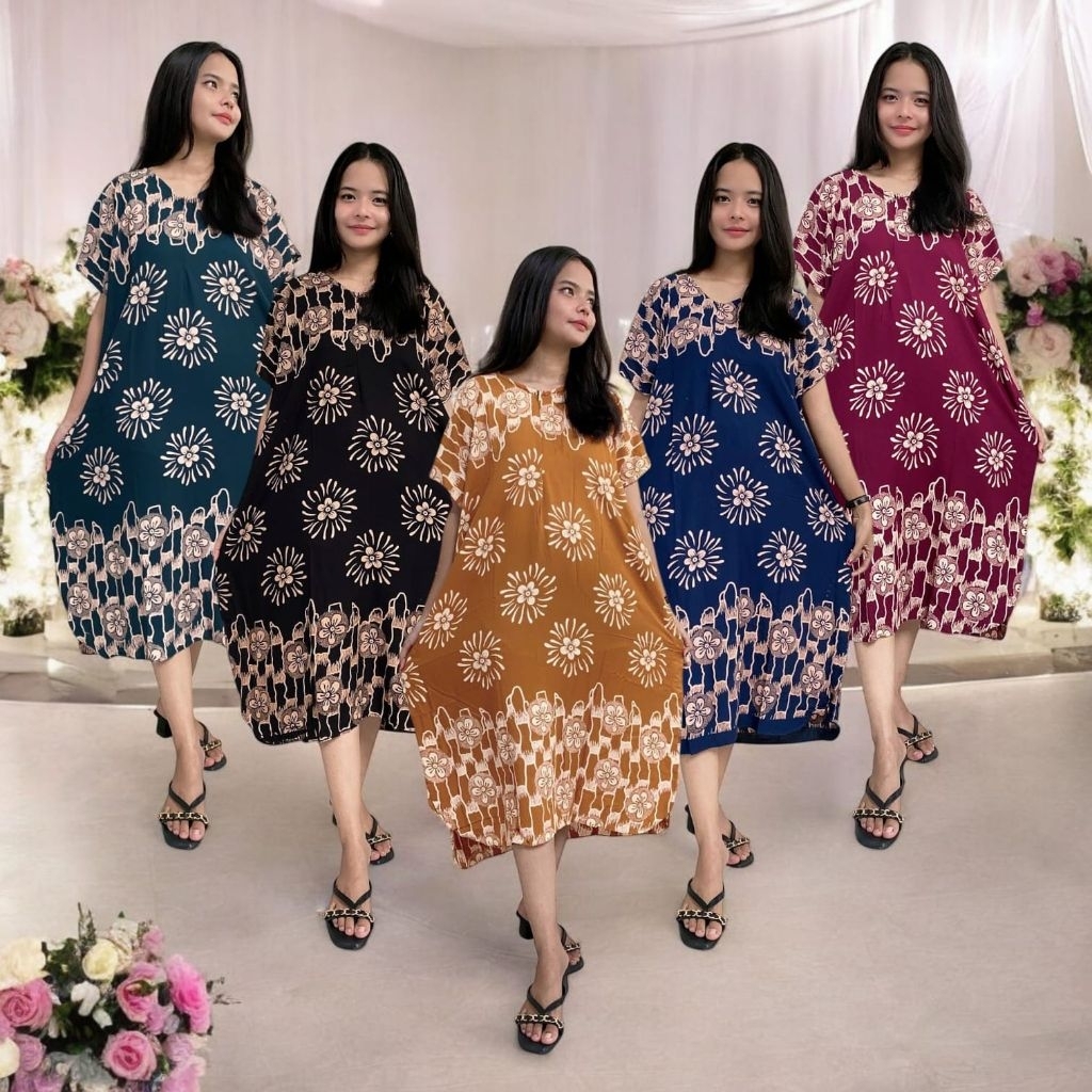 PROMO  100Rb dapat 3pcs Daster Jumbo Daster Lowo Daster Cibi Motif terbaru