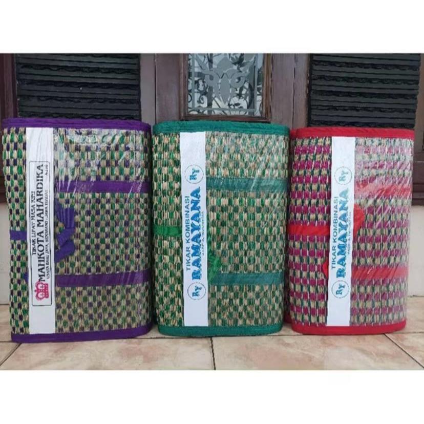 (COD) TIKAR MENDONG TRADISIONAL ERED 4 LIPAT KUALITAS SUPER (230CM X 185CM) | TIKAR MURAH | TIKAR TR
