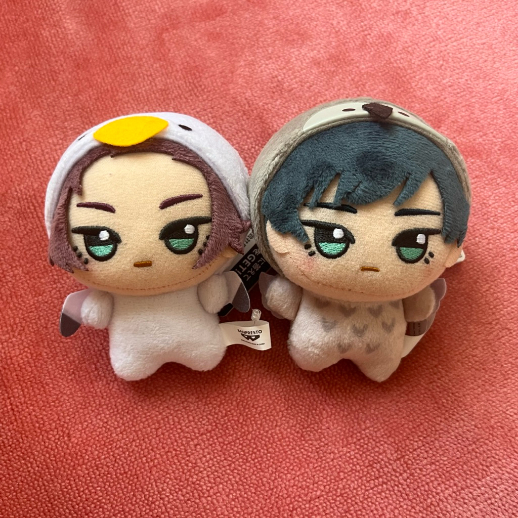 Rin & Sae Itoshi Chibigurumi Plush Animal Bluelock Official