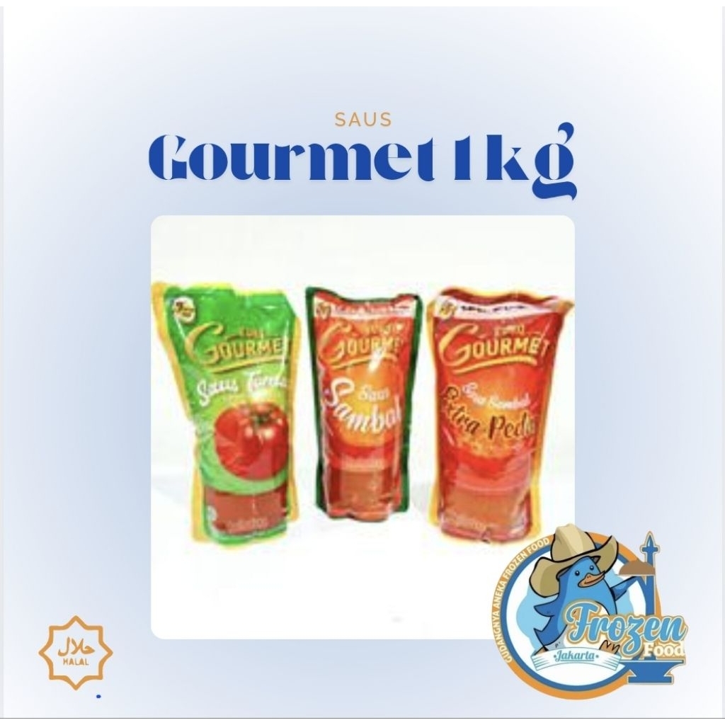 

Gourmet Saus Sambal 1kg | WAJIB EXTRA BUBBLEWRAP