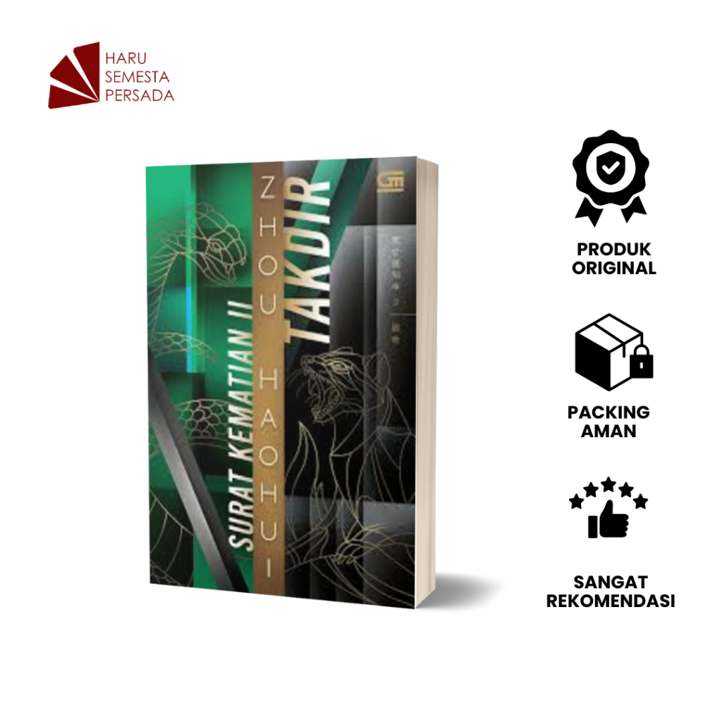 NOVEL TAKDIR - FATE - SURAT KEMATIAN #2 - Zhou Haohui - GPU