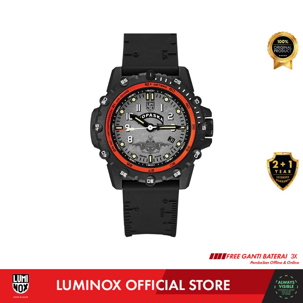 Luminox 3301.KOPASKA, Komando Pasukan Katak Limited Edition, 46 mm - Jam Tangan Pria
