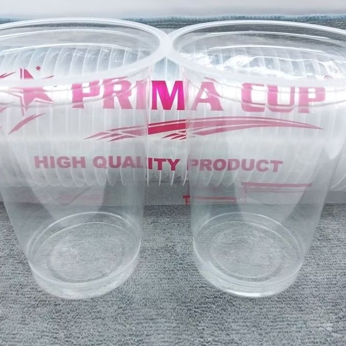 PRIMA CUP 16OZ/GELAS PLASTIK PRIMA CUP 16oz(1BKS)