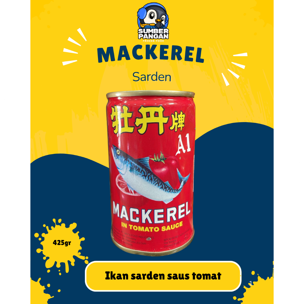 

Mackerel Sarden Tomato Sauce 115gr&425gr