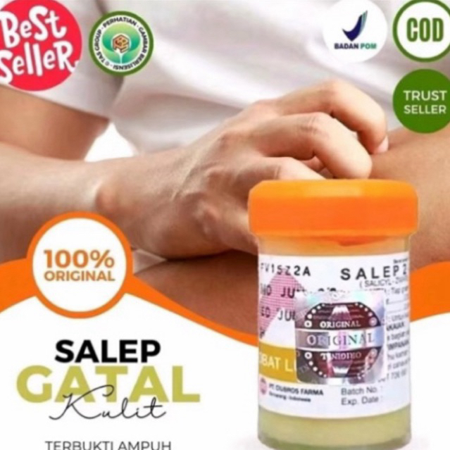 Obat SALEP ZWAFEL ITCHY 24 (Cod) Salep Zwafel 24 Original Salep Gatal Ampuh Belerang Sulfur 100% Ori