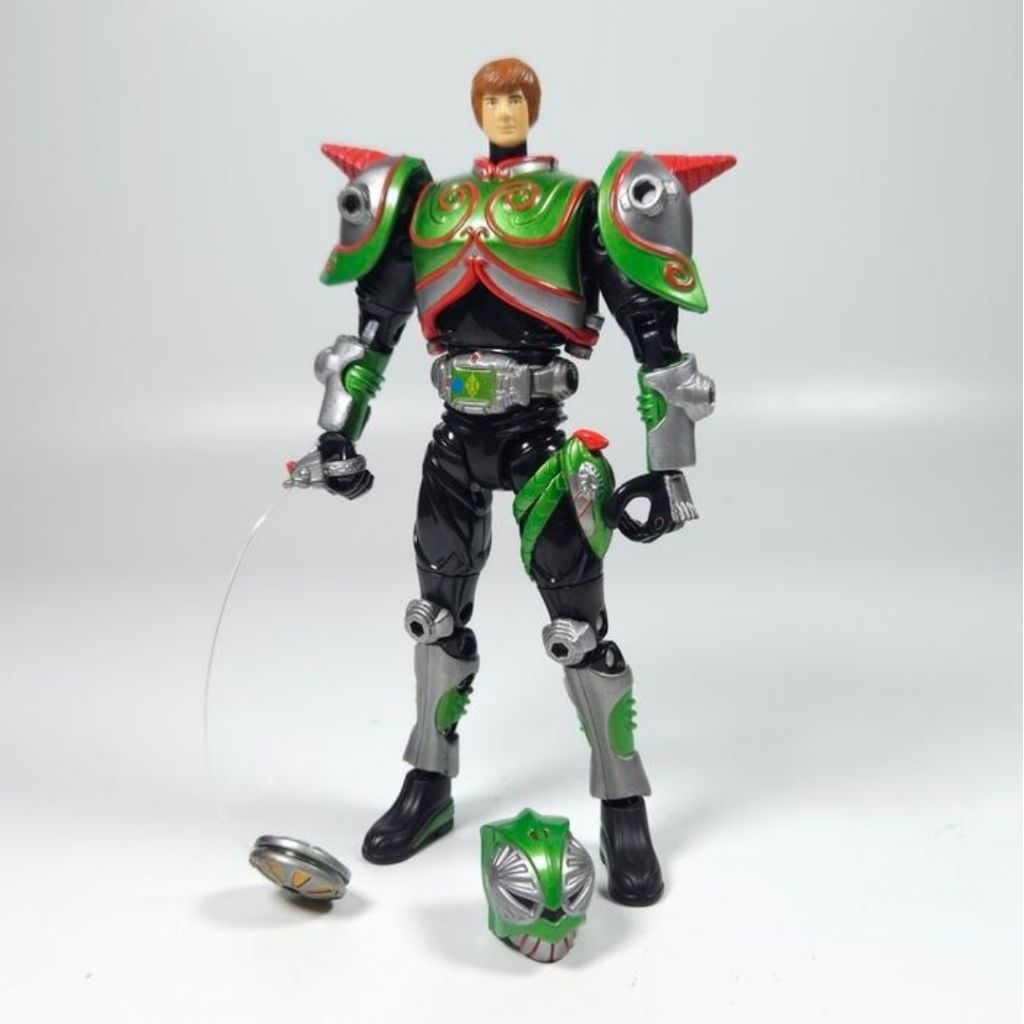 diecast shs kamen rider ryuki verde bandai rare