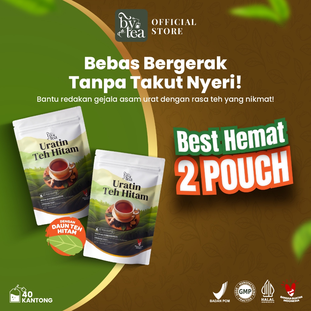 

Uratin ByTea Minuman Instant Obat Herbal Alami Kolesterol Tinggi Asam Urat