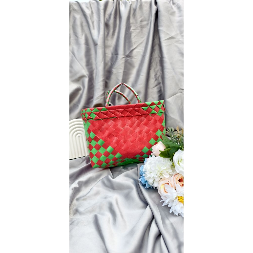 

Ready Stok Paket Tas Anyaman Emblek Kecil 50pcs