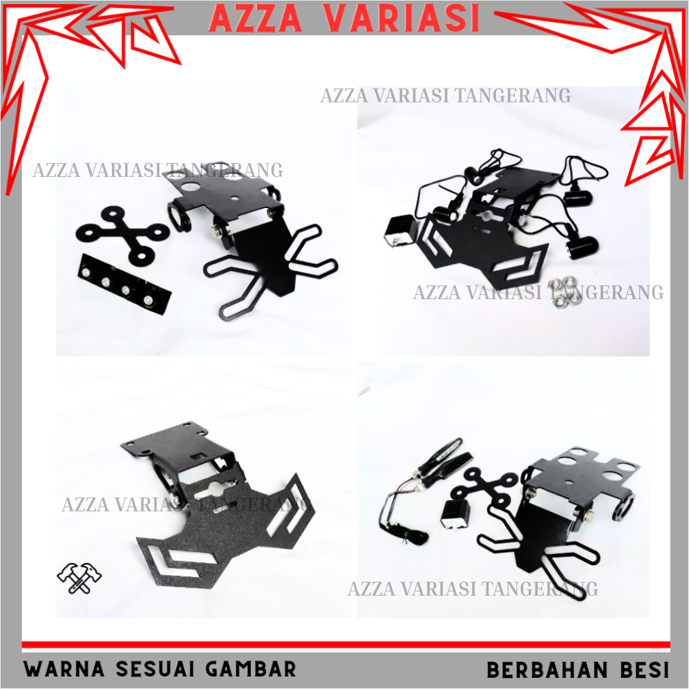 TAIL TIDY XSR 155 SPAKBOR BELAKANG XSR DUDUKAN PLAT XSR 155 PLAT SEIN RUNNING LAMPU TRALIS MODEL LED