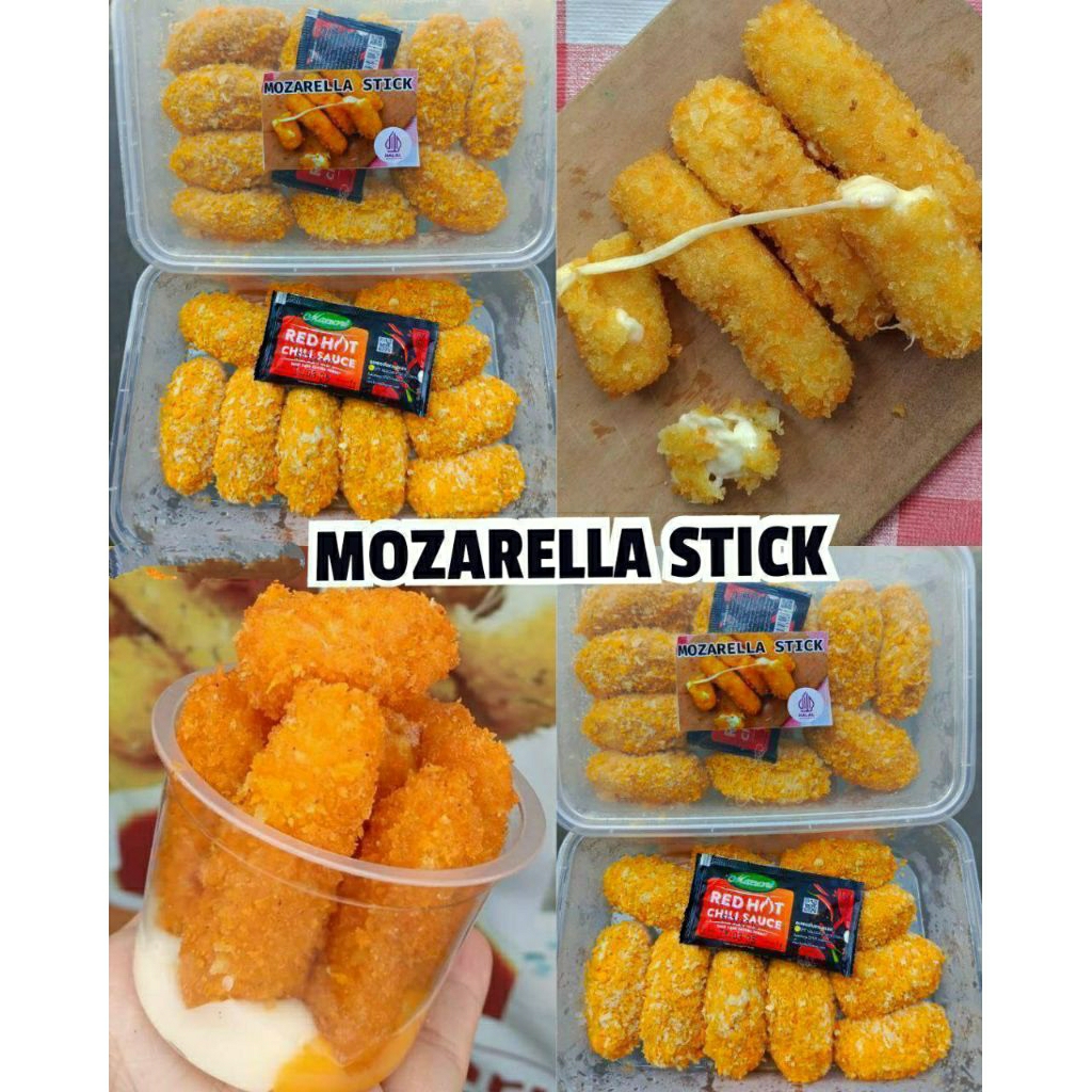 

MOZARELLA STICK ISI 10+SAOS | FROZEN FOOD SOLO | CEMILAN FROZEN