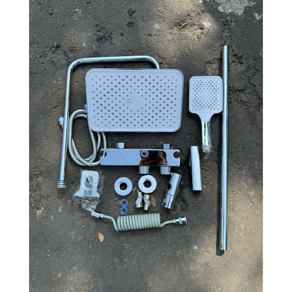 PROMO HEMAT EIXO SHOWER SET PREMIUM KUNINGAN / SHOWER TIANG SET PANAS DINGIN / SHOWER COLOUMN