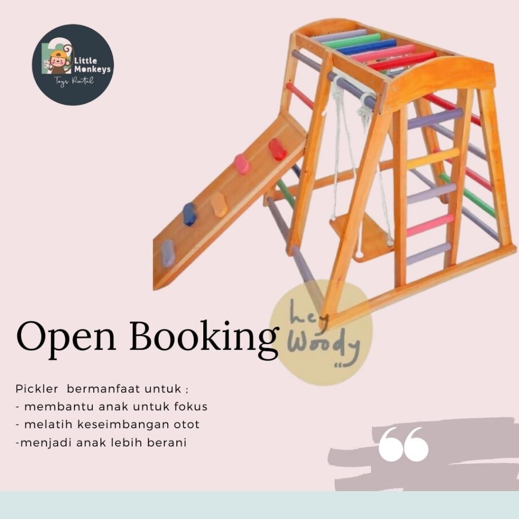 [SEDANG DISEWA] Heywoody Wooden Brakiasi tipe A