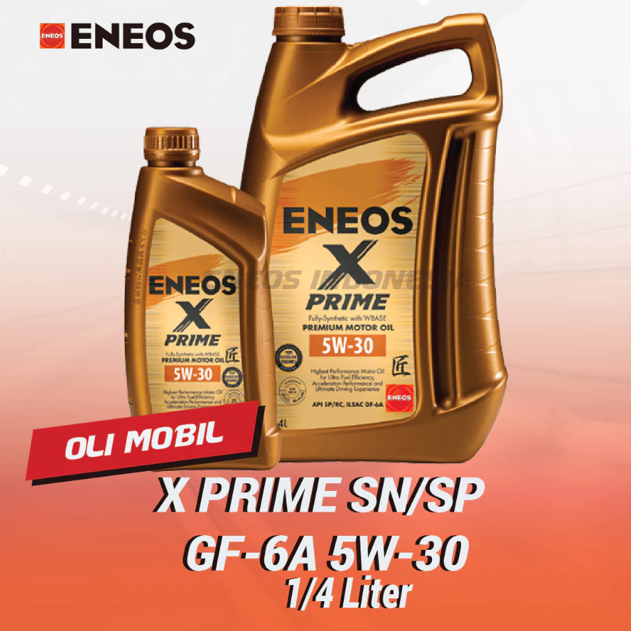 Oli Mobil ENEOS X PRIME SP GF-6A 5W-30 4 L / Oli 5w 30 Full Synthetic