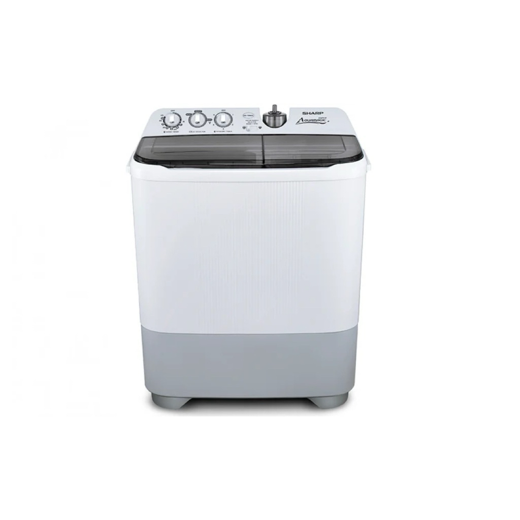 Mesin cuci sharp 9 kg 2 tabung low watt mesin cuci 2 tabung 9 kg sharp es-t96cl