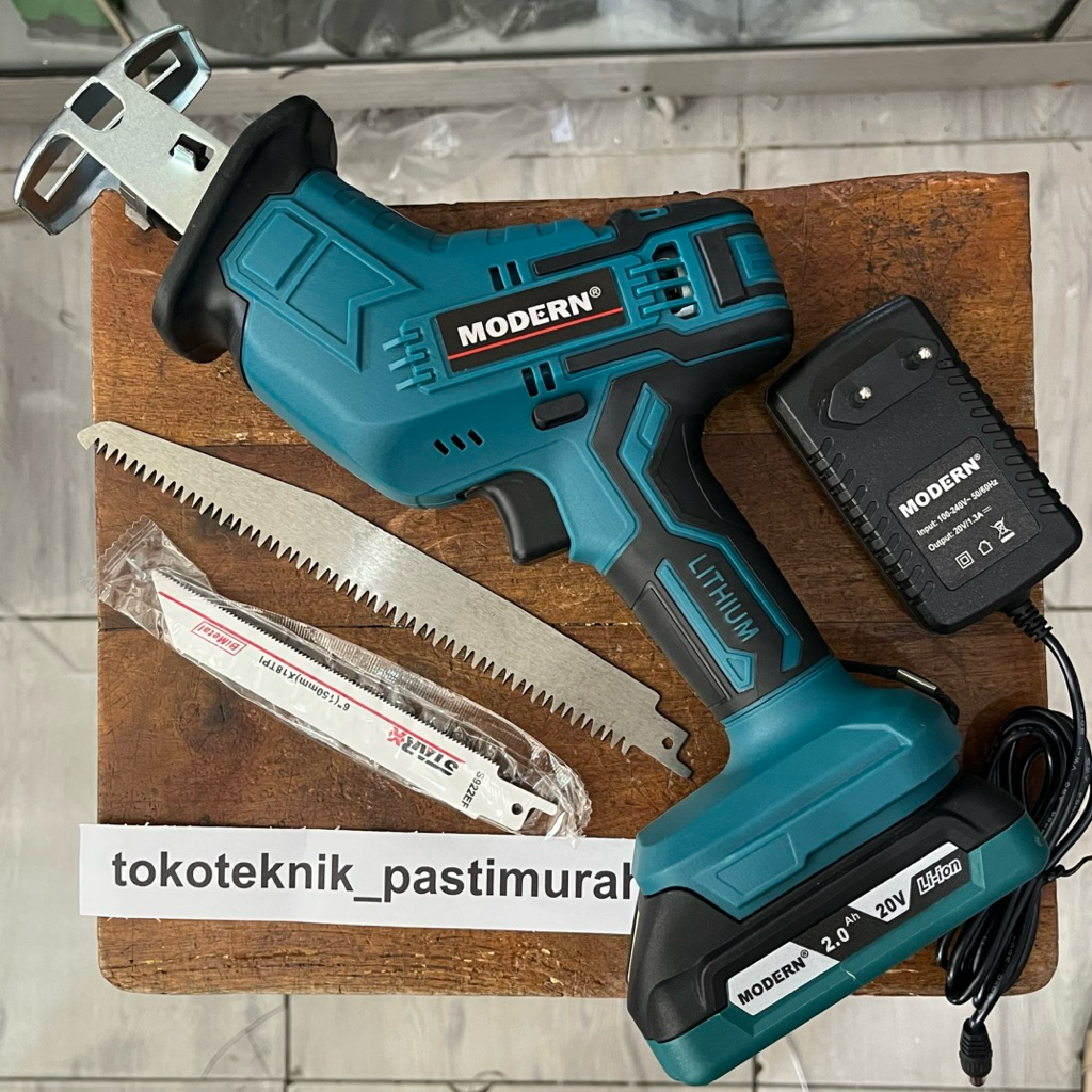 Gergaji Cordless Saber Saw M-68 20V/ Recipro Cas Baterai M68 Mitresaw Miter Mitre Sabre saw reciproc