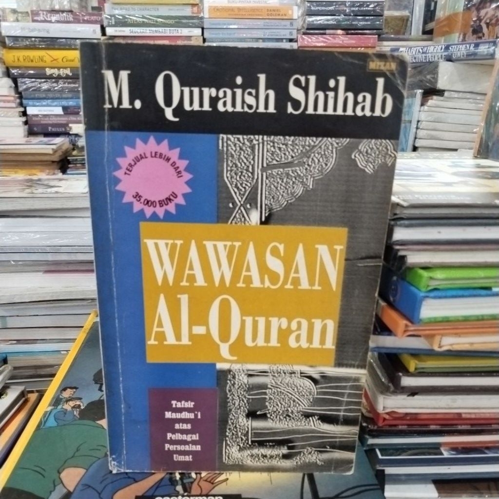 BUKU ORIGINAL WAWASAN AL- QURAN. M. QURAISH SHIHAB