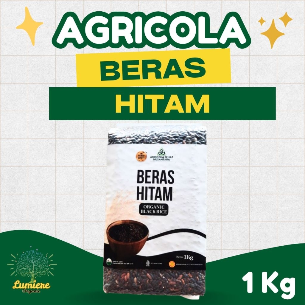 

Beras Hitam Organik/Organic Black Rice, Non GMO, Bebas 4P, Halal, Kaya Serat, Cocok untuk Diet