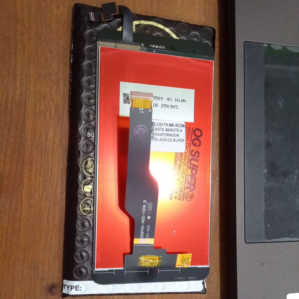 LCD TOUCHSCREEN REDMI NOTE 4X/NOTE 4SNAPDRAGON