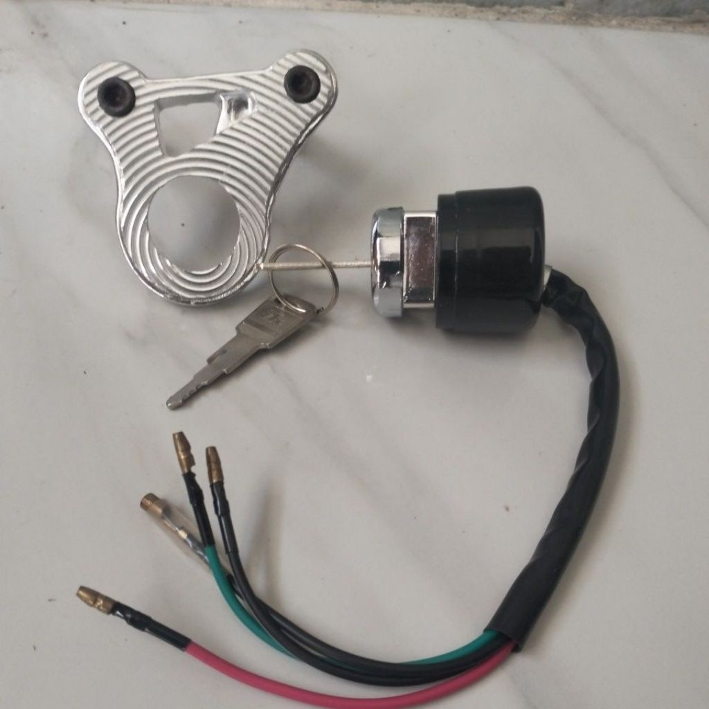 KUNCI KONTAK HONDA  CG CB CB100 CB125 S90 CG S90Z MATA ANAK KUNCI DETAIL ORIGINAL