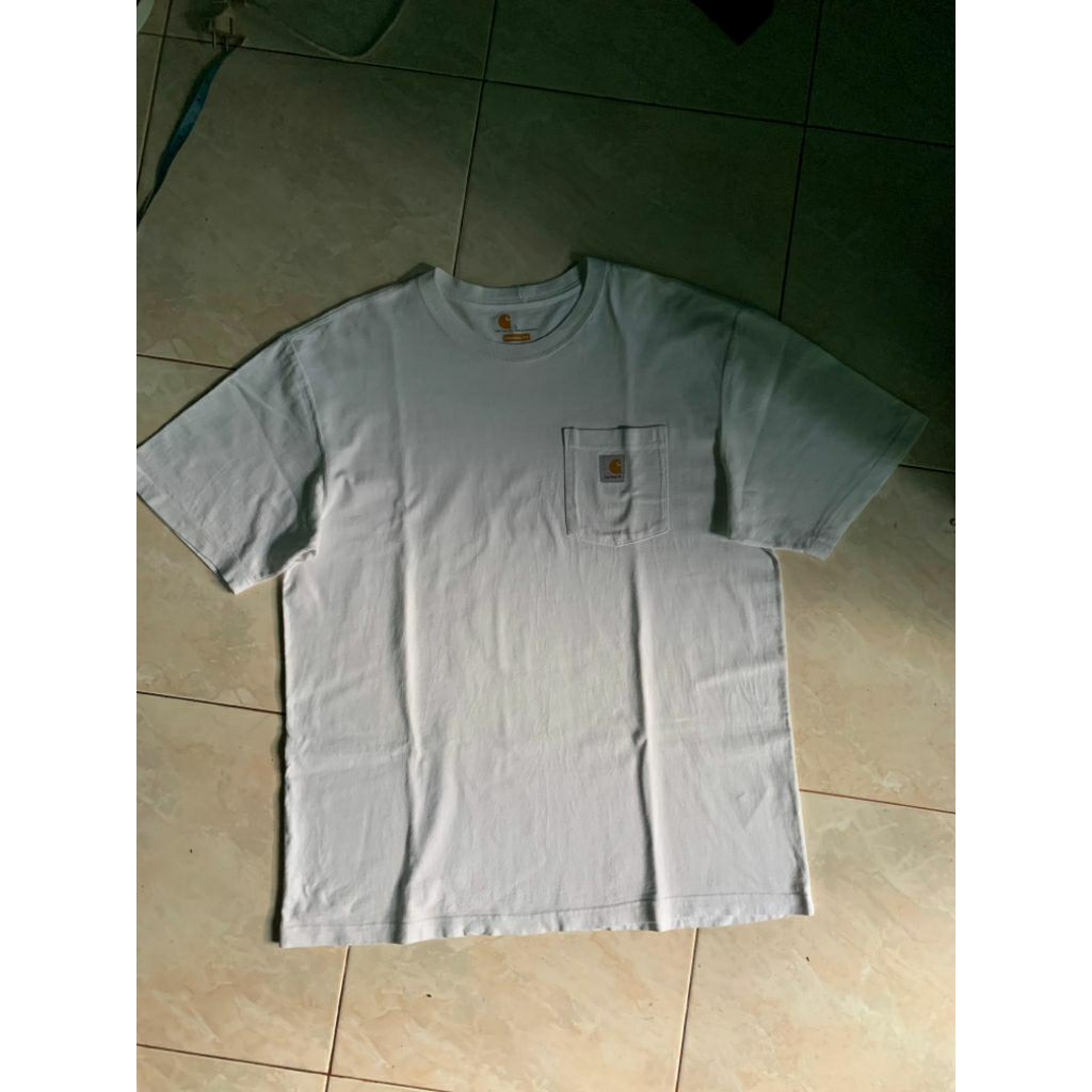 t-shirt carhart second wht