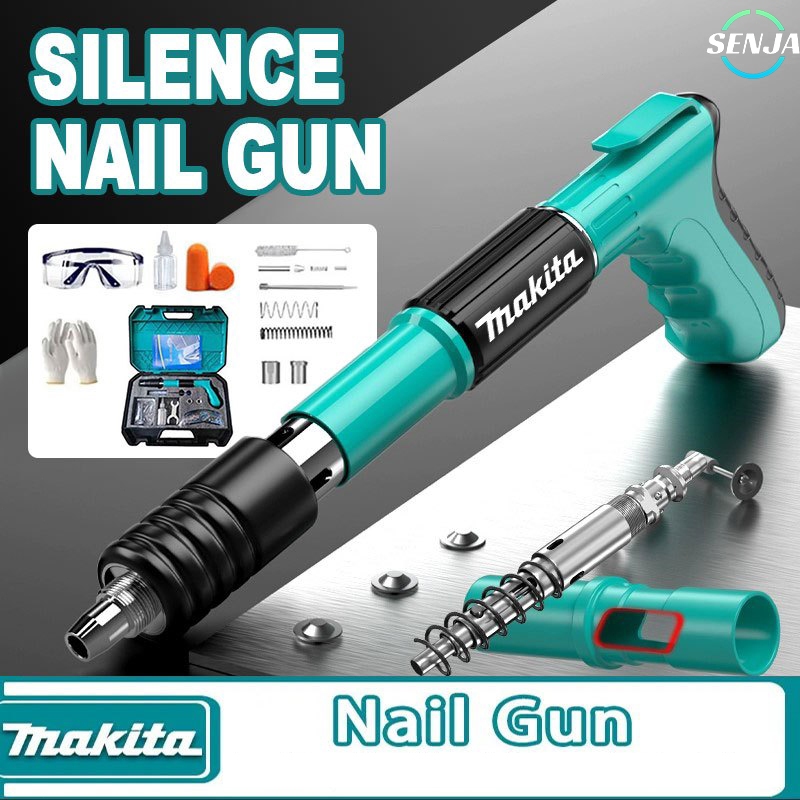 Nail Gun Pistol Paku | Ramset Gun Tembak Paku Beton | Alat Tembok Dinding Pengencang