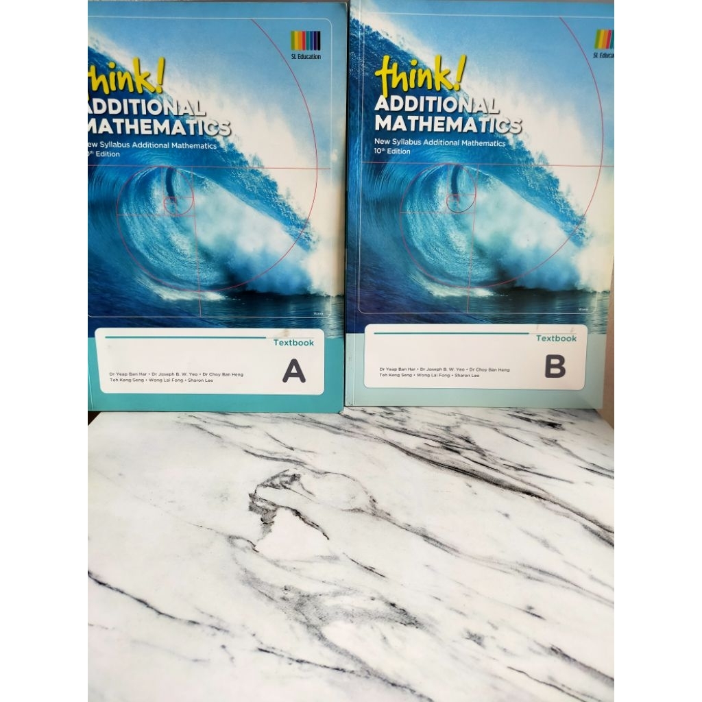 Think Additional Mathematics Textbook A & B Original