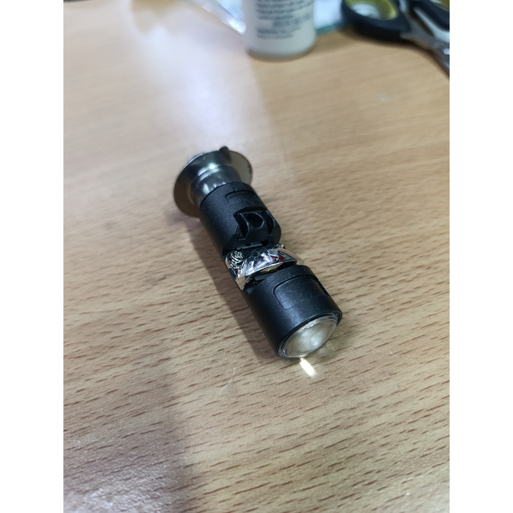 HOT DEALS Lampu Utama LED H6 Model Biled AOZORA Jauh Dekat Putih AC DC Universal Matic Bebek Socket