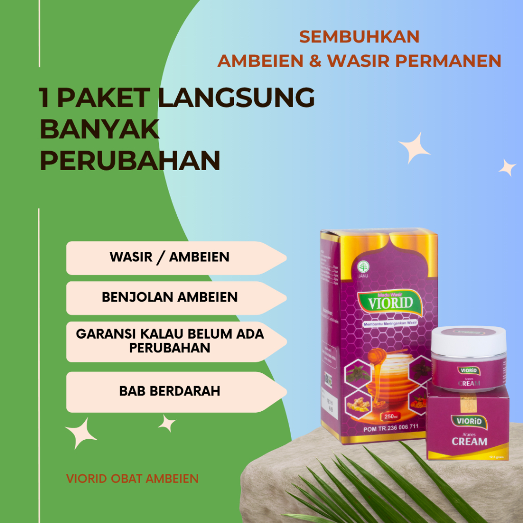 Paling Ampuh Viorid Obat Ambeien Wasir Paling Ampuh Herbal Ambeyen Luar Dalam Stadium 1 2 3 4 Cepat 