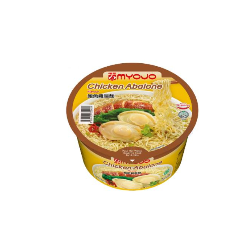 

Myojo Bowl Chicken Abalone