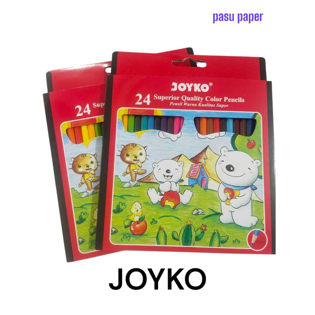 

JOYKO - Pensil Warna Joyko Isi 24 CP-24PB -Superior Quality Color Pencils