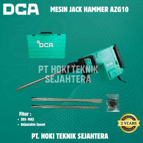 DCA AZG10 PERCUSSION HAMMER / MESIN BOBOK DCA / MESIN BOBOK BETON