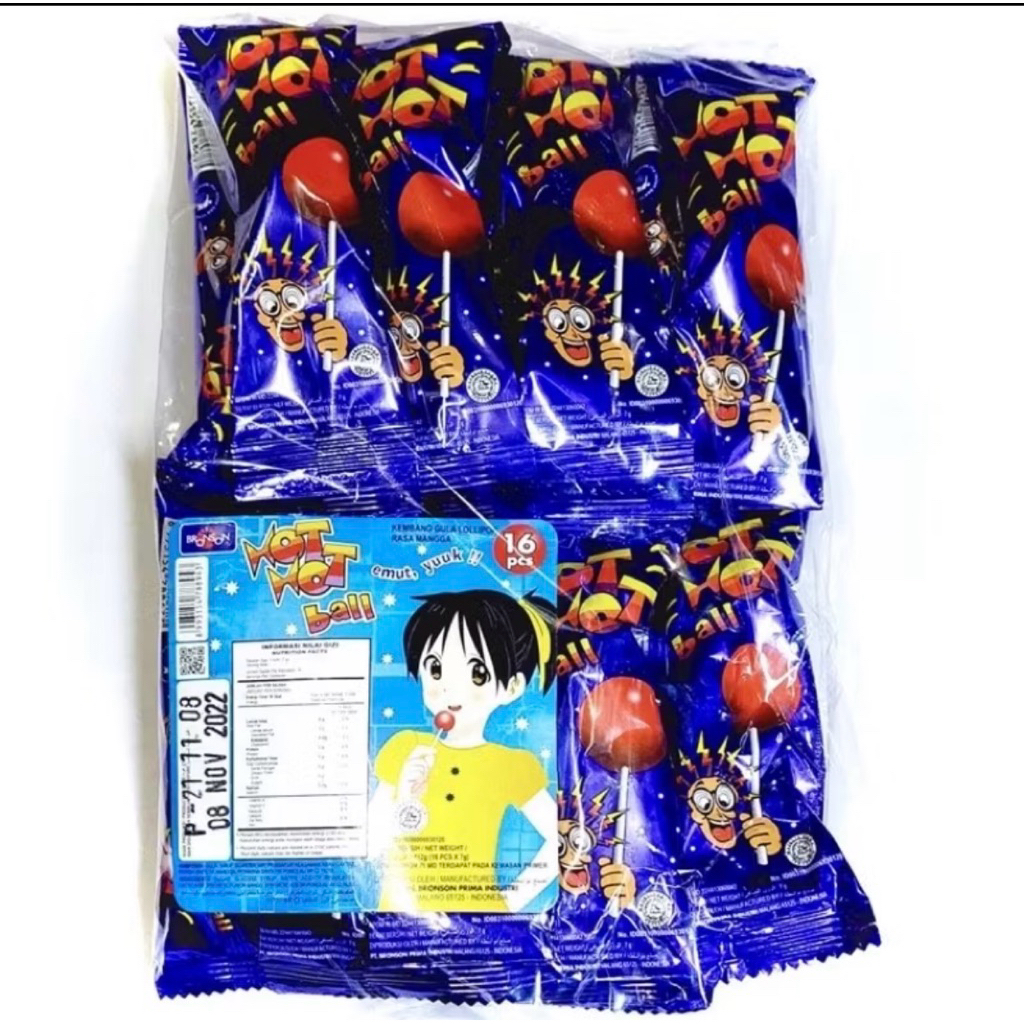 

Permen Hot Hot Ball 16 Pcs Nostalgic Tahan Lama
